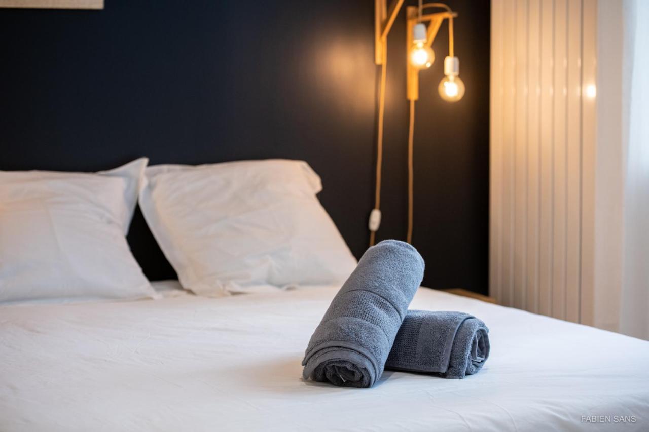 Appartement Loft Clim - Jacuzzi Centre Gare - Parking Gratuit